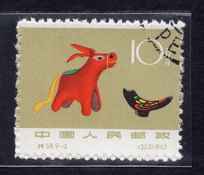 特58民间玩具(9-3)布驴盖