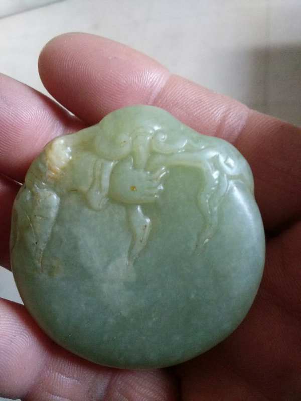 福绿寿三星把件品相如图把件绣玉让老人活动手让