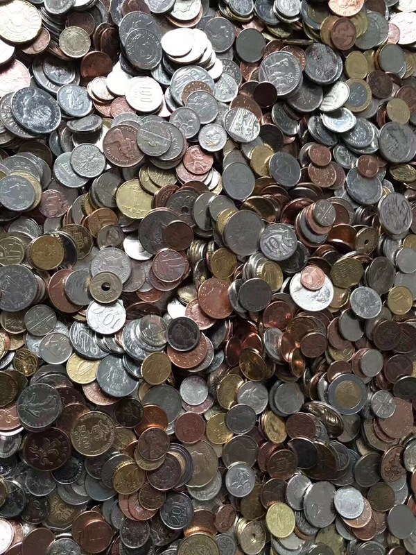 外国钢镚品种多随机发货