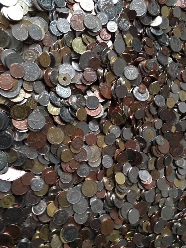 外国钢镚品种多随机发货