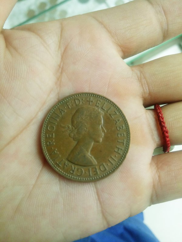 0元拍老英镑一枚