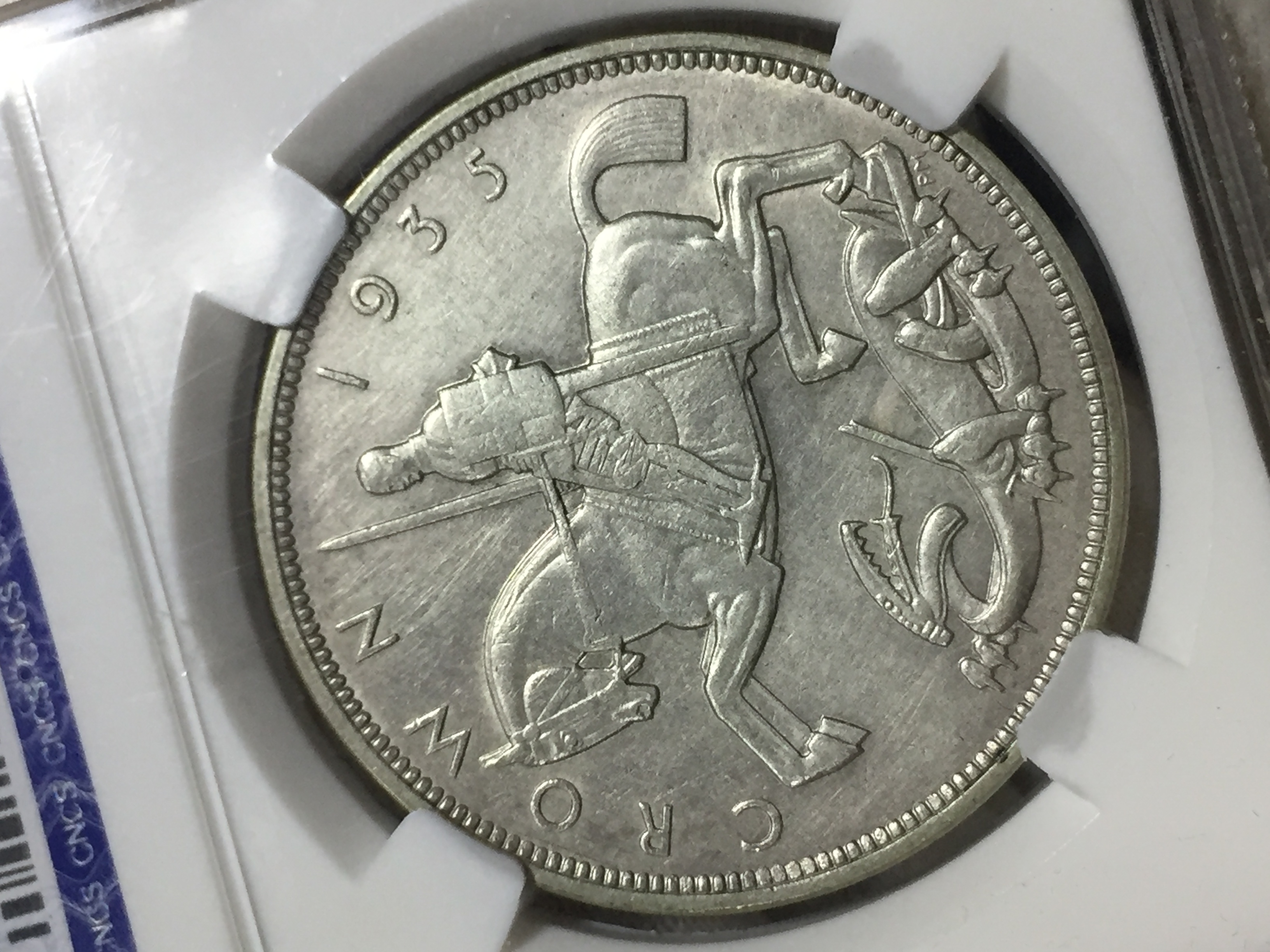 经典银币;英国马剑, 193