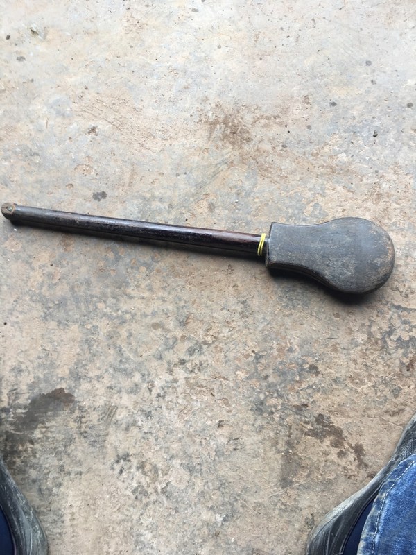 民国时期象牙十八两秤一把实物拍照