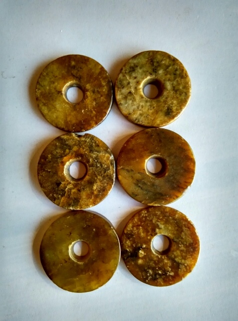 乡下买的玉币6枚合拍看好速拍