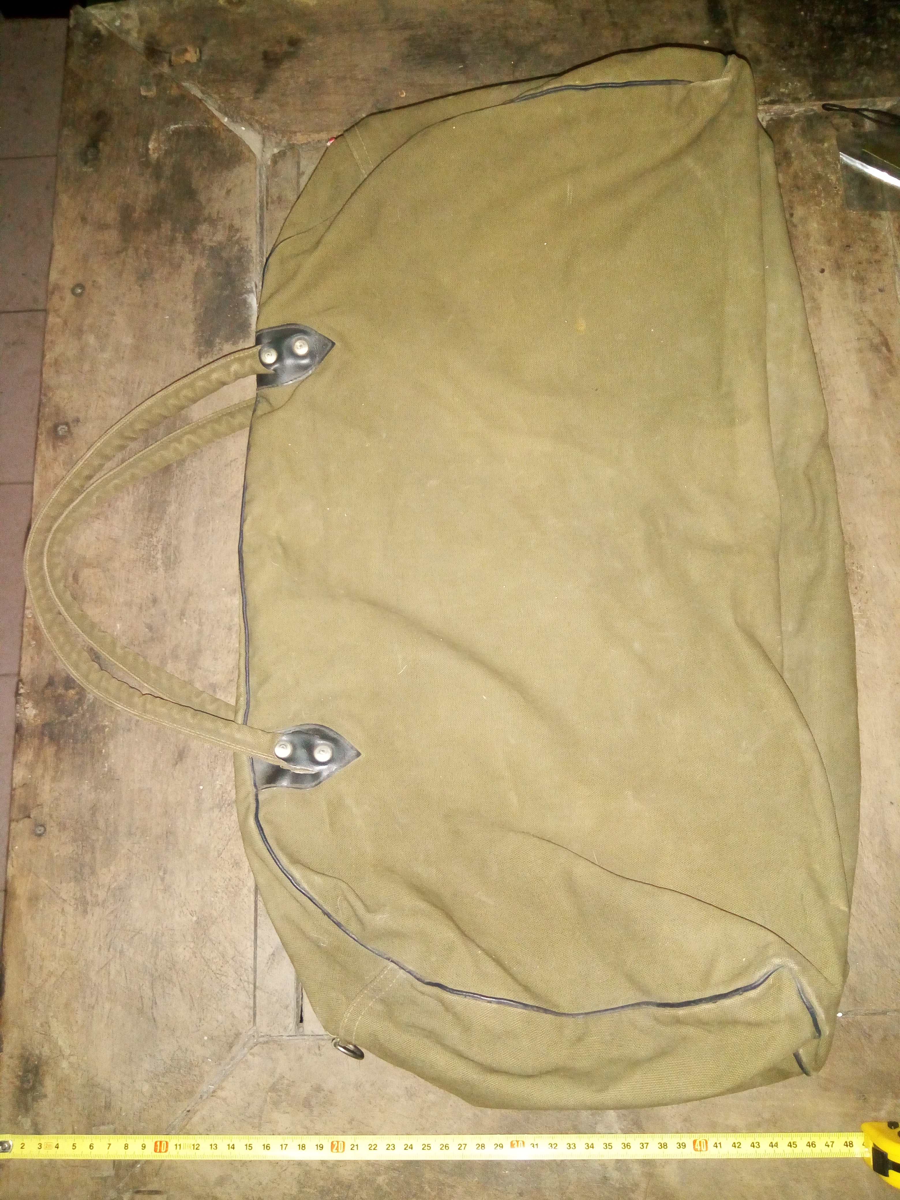 文革老帆布大号手提包包老包