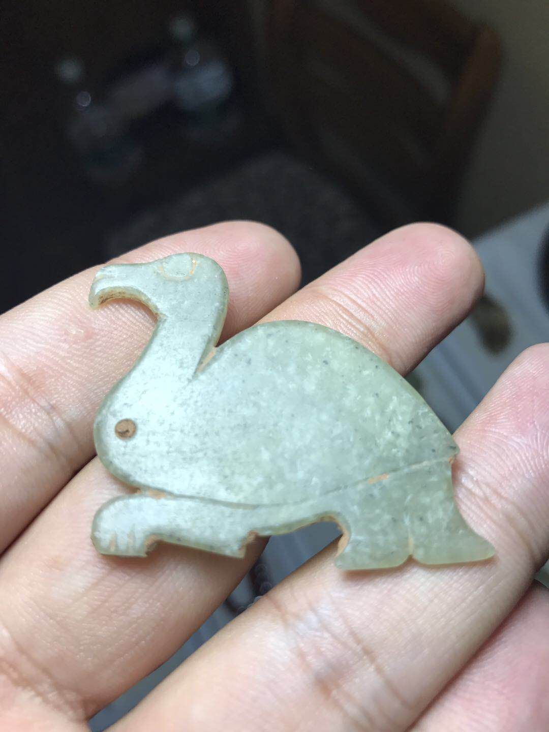 西周和田玉鸟,包老到代.