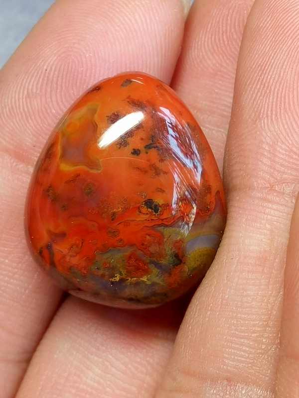 宣化战国红玛瑙产地直销品相见图无瑕疵尺寸20