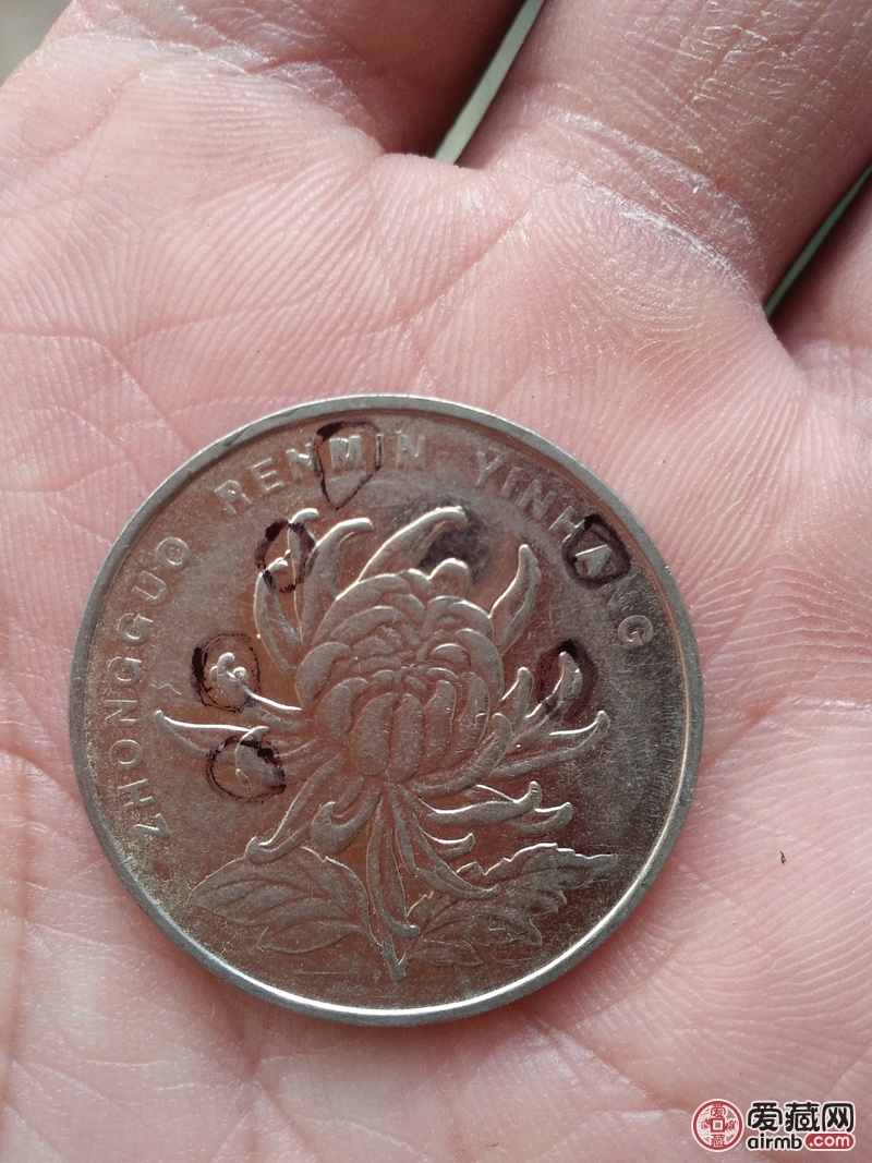 2015年一元硬币多肉,请看画