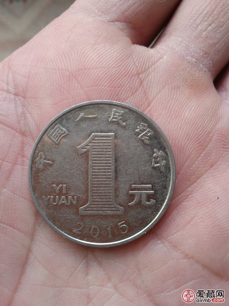 2015年一元硬币多肉,请看画