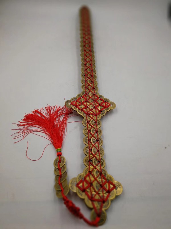 工艺品铜钱剑招财辟邪