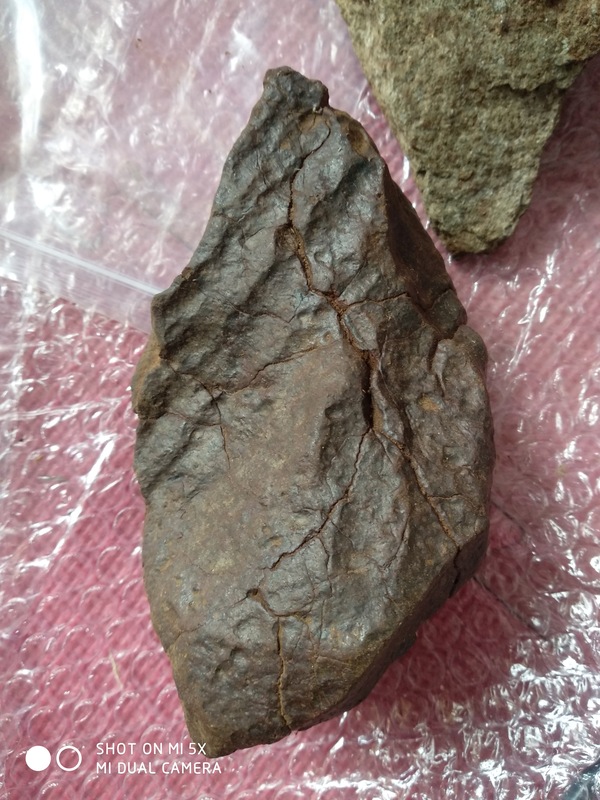 精品石陨石1084克气印冲击脉明显惠让