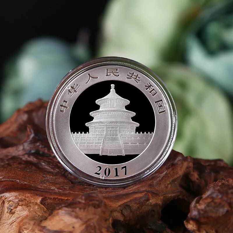 熊猫银币纪念币.999足银币2