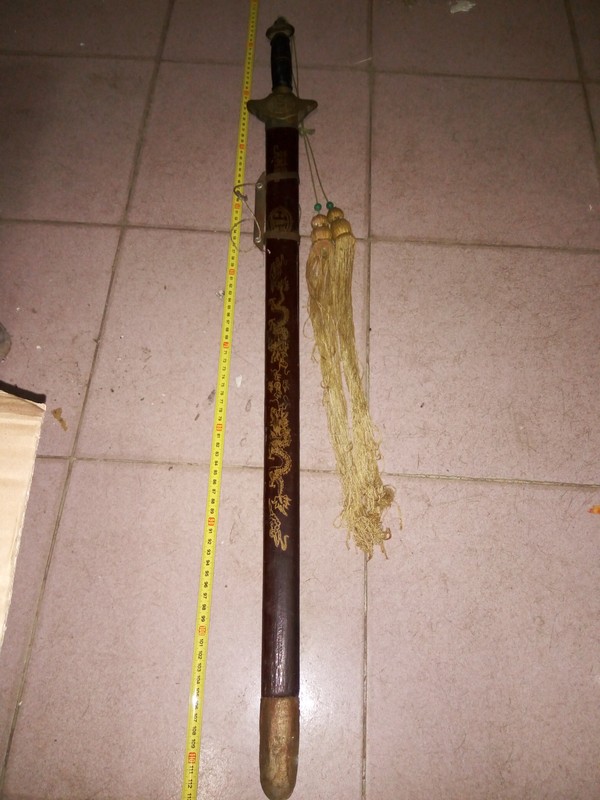 文革时期镇宅辟邪青龙宝剑包老包真微信电话158