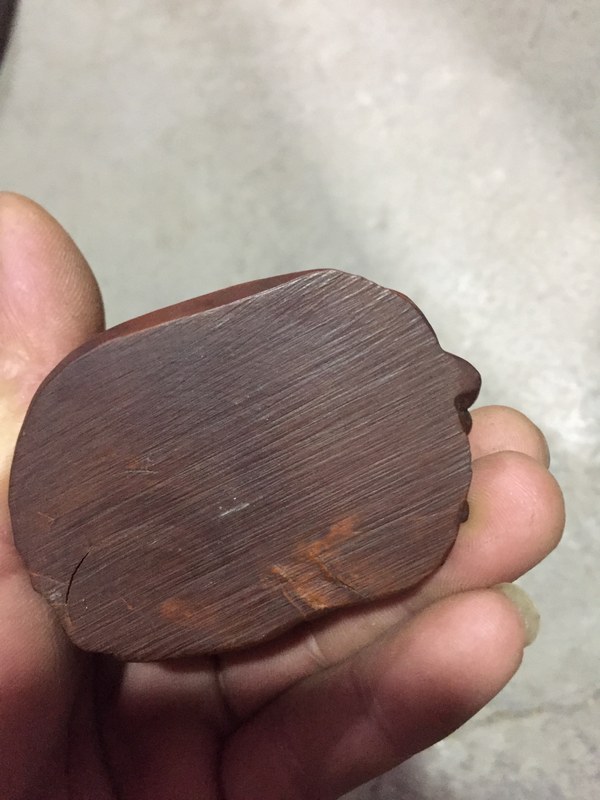 黄杨木精雕美女摆件