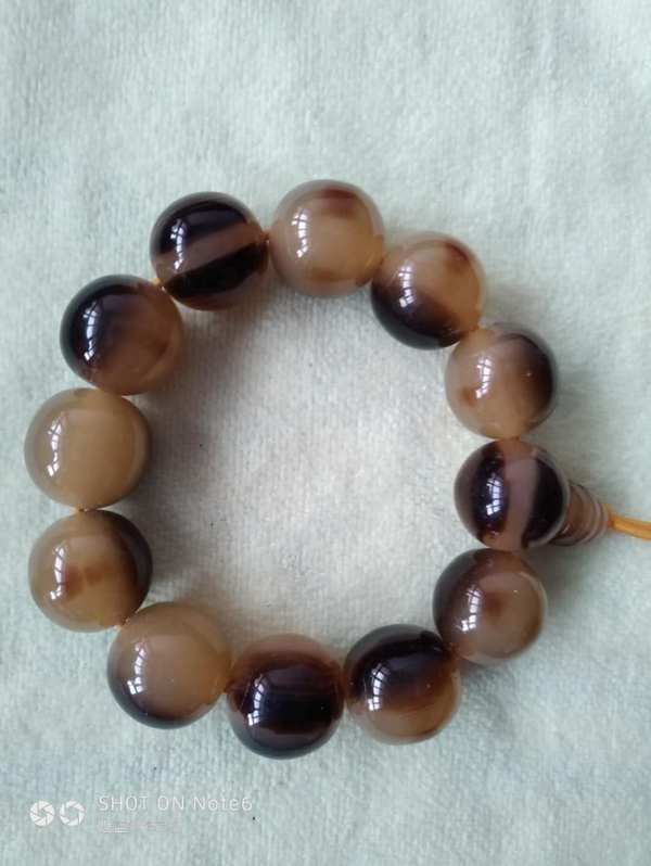 羚羊角手串,珠径2,真品好货,稀有物真假_图片_价格_评级-文玩杂项-爱