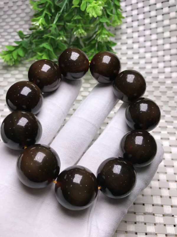 天然山龟壳手串规格18送精美礼盒证书