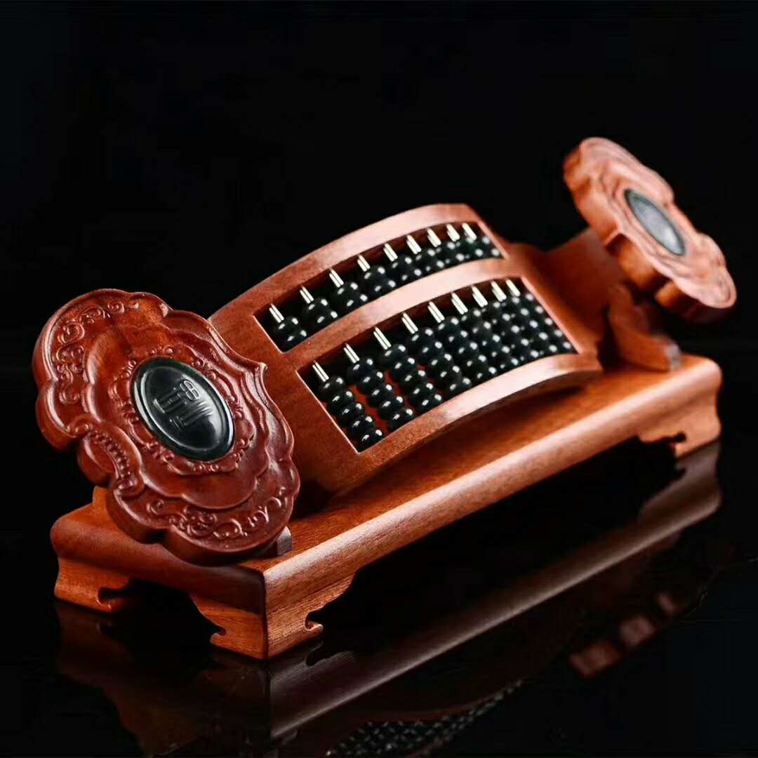 【如意算盘】和田玉青玉如意算盘