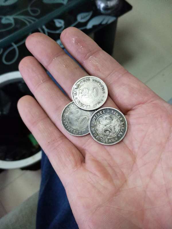 民国稀少小银毫,三枚一起出,包真包老