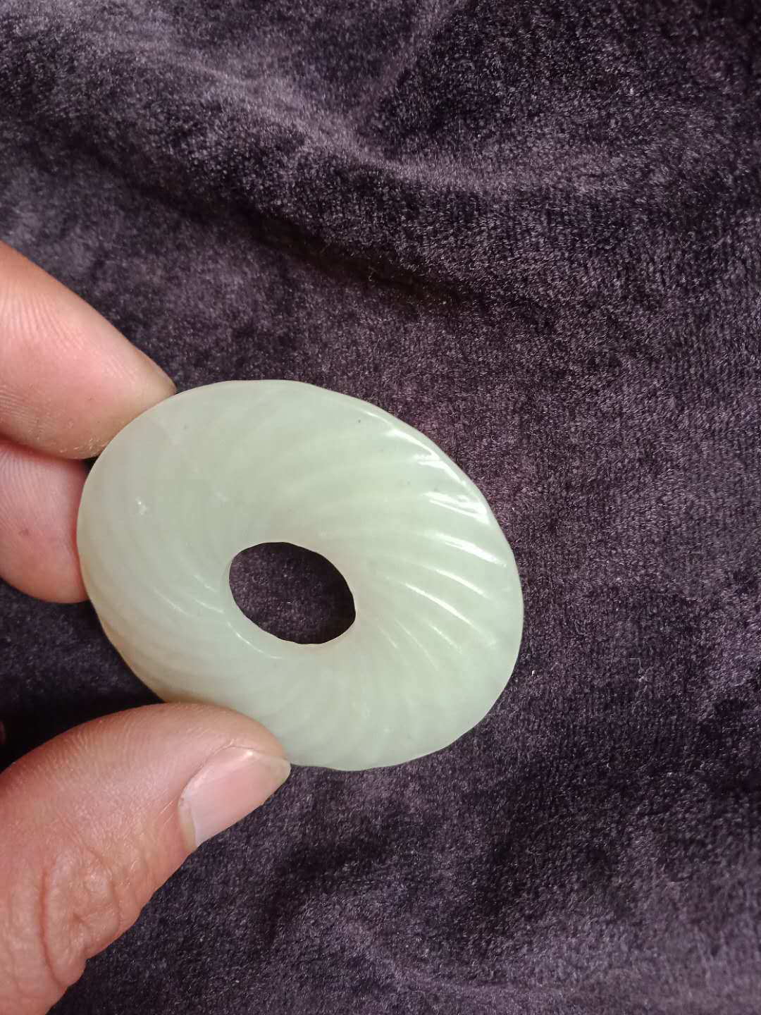 和田玉圆圈,环,有点唐