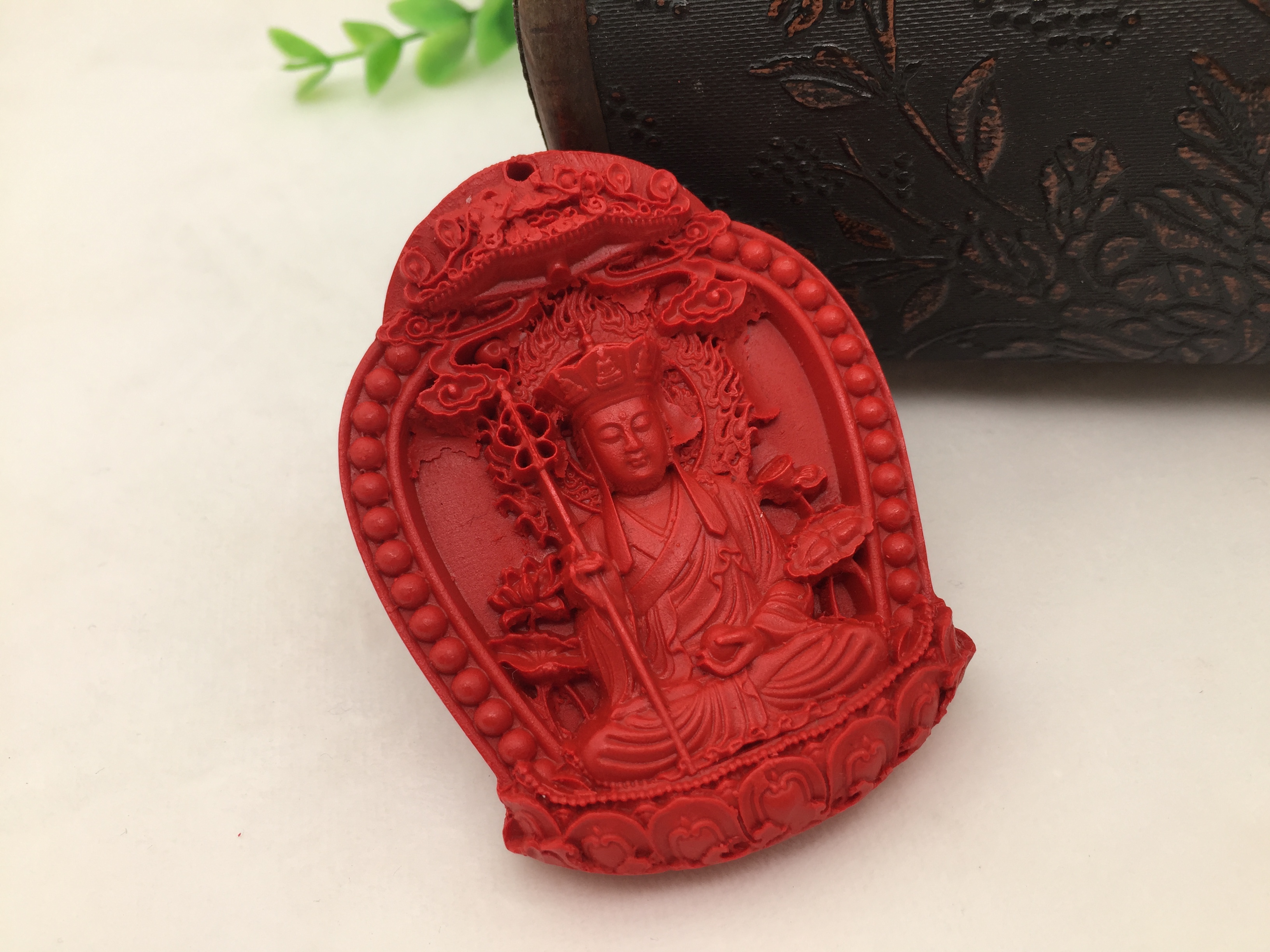 朱砂大佛牌 生肖护神本命佛朱砂