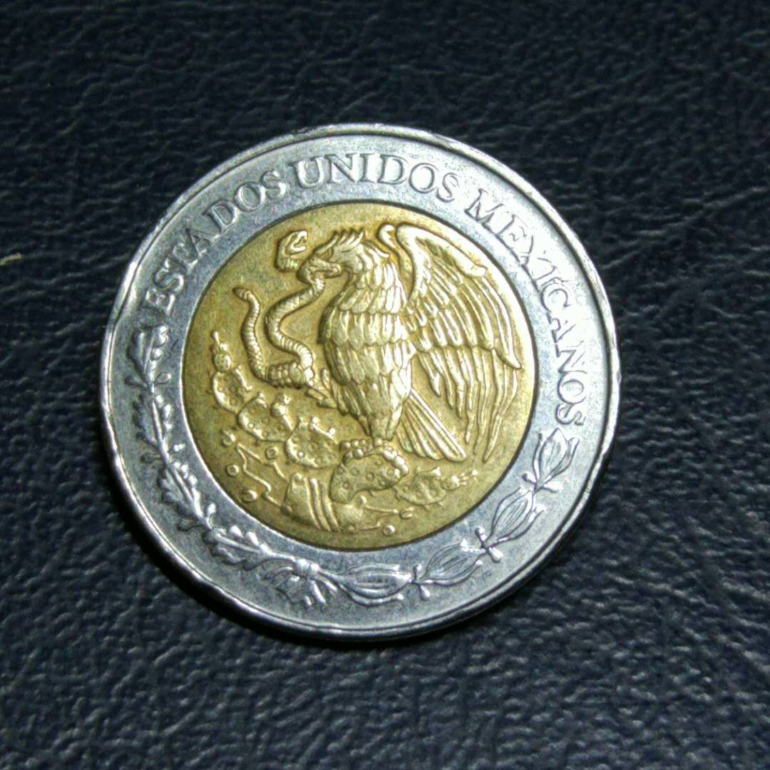 爱藏拍卖 外国钱币 54 分享到: 0元起拍,墨西哥双色双金属贰元硬币