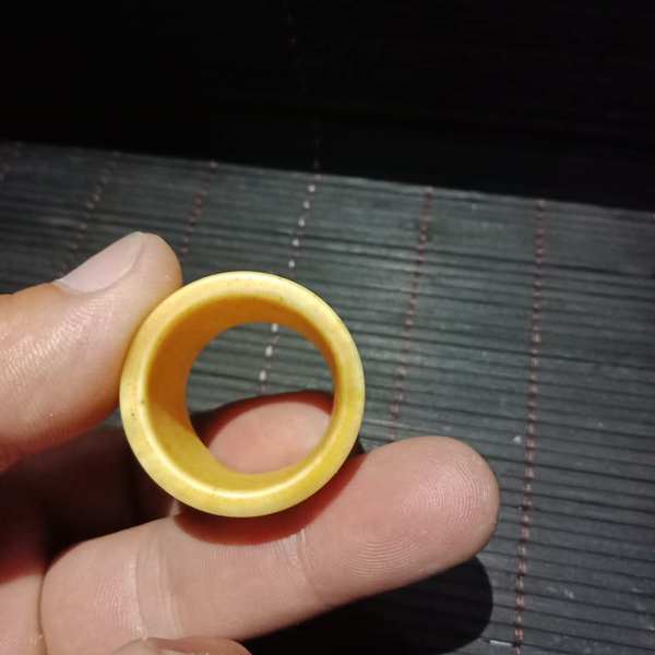 虎骨扳指画工优美材质细腻重163