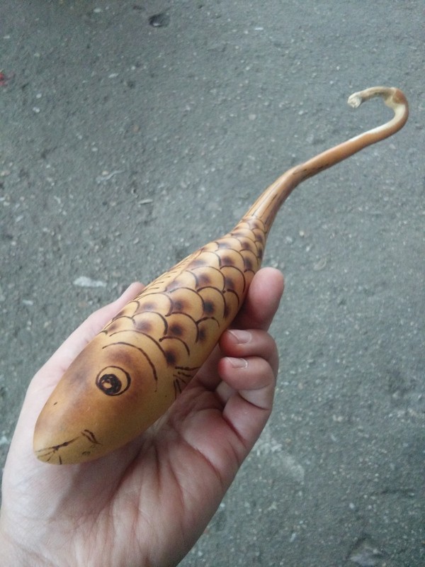 葫芦烙画鱼喜欢快来拍吧