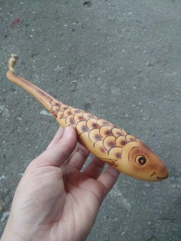 葫芦烙画鱼喜欢快来拍吧