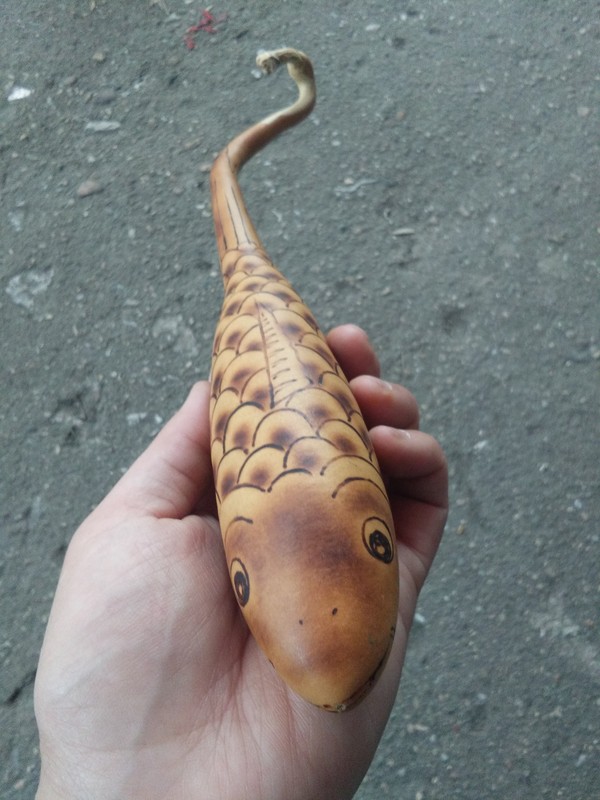 葫芦烙画鱼喜欢快来拍吧