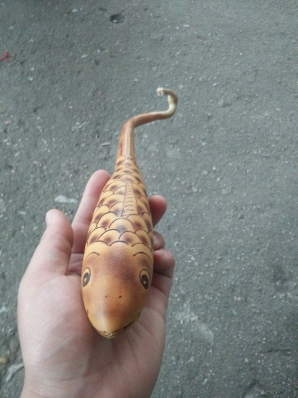 葫芦烙画鱼喜欢快来拍吧