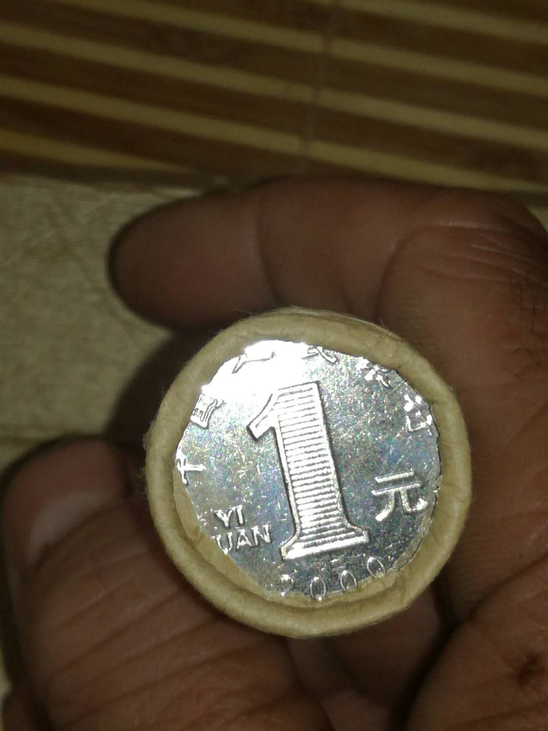 2000年菊花一元原卷,希少品