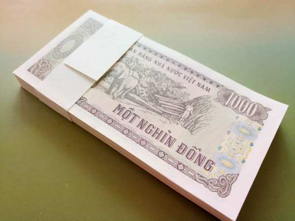 0起拍,越南1000捆拆一刀,包真,喜欢真假_图片_价格_评级-外国钱币-爱