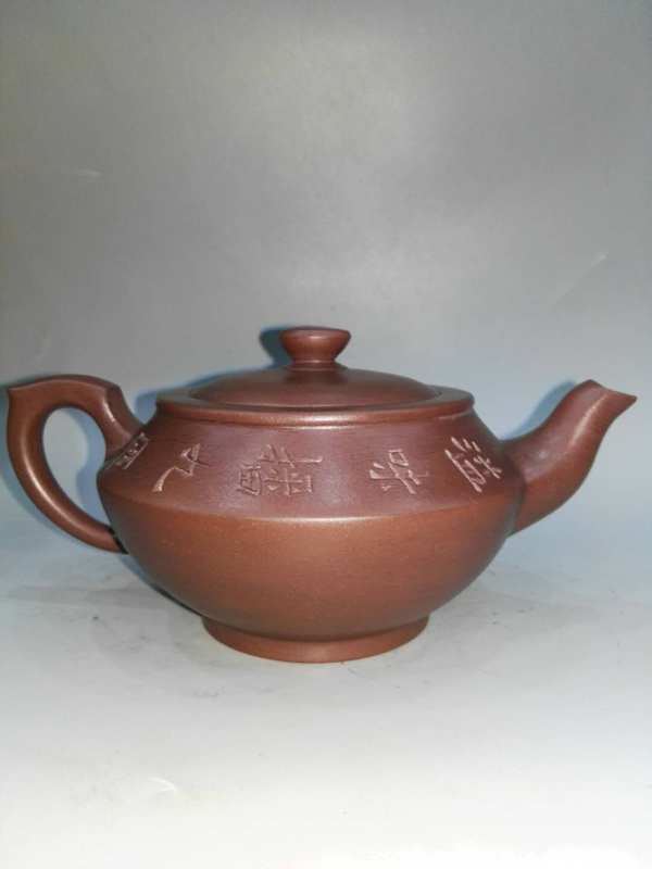 早期紫砂壶一把汉云壶底款顾景舟此壶采用宜兴原