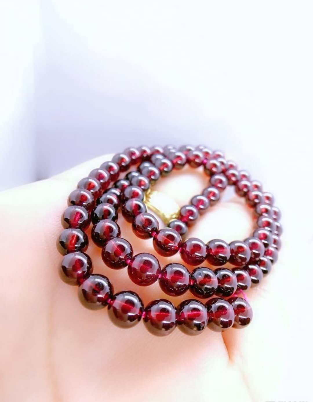 【品名】收藏级别7a酒红石榴石