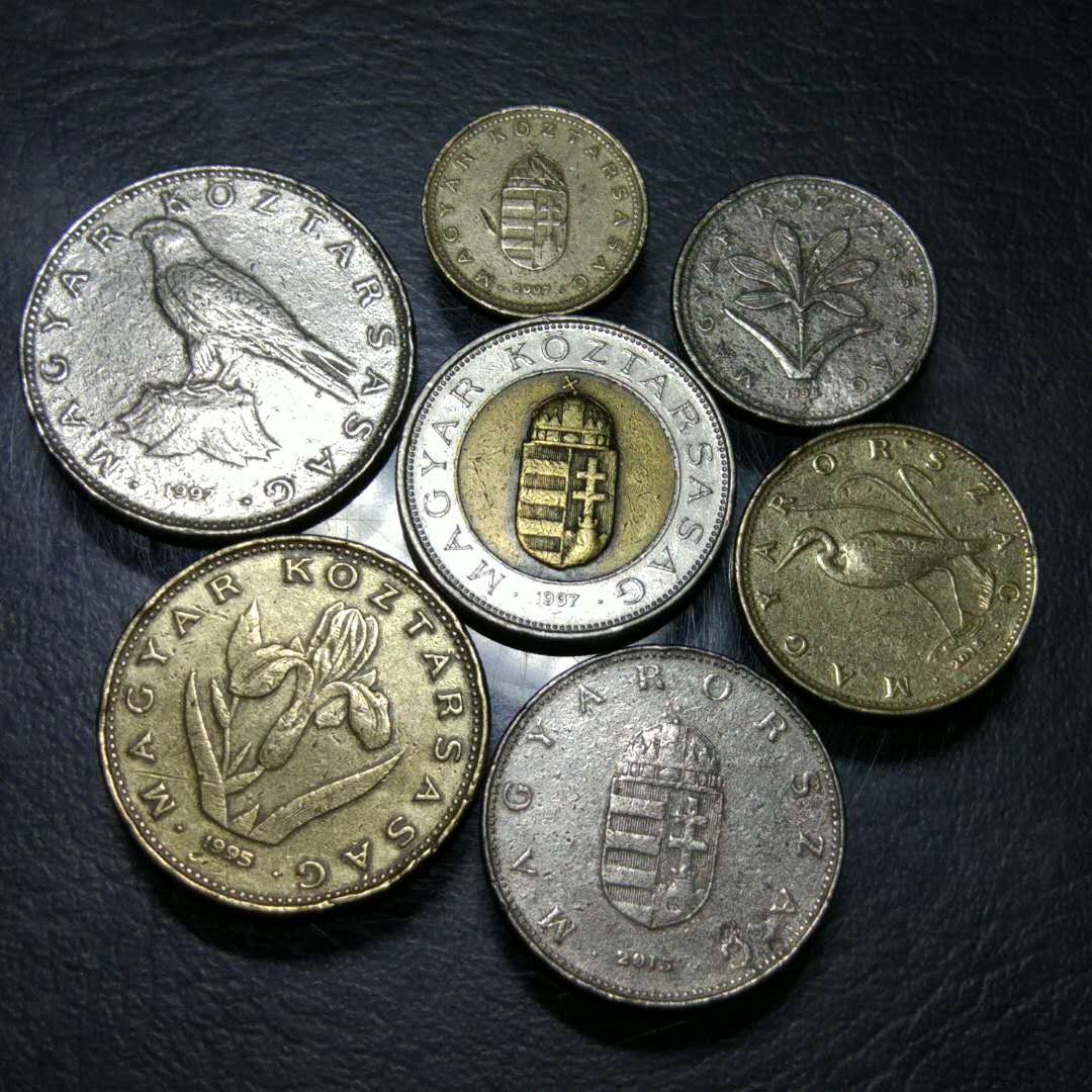 0元起拍,匈牙利老版绝版硬币一