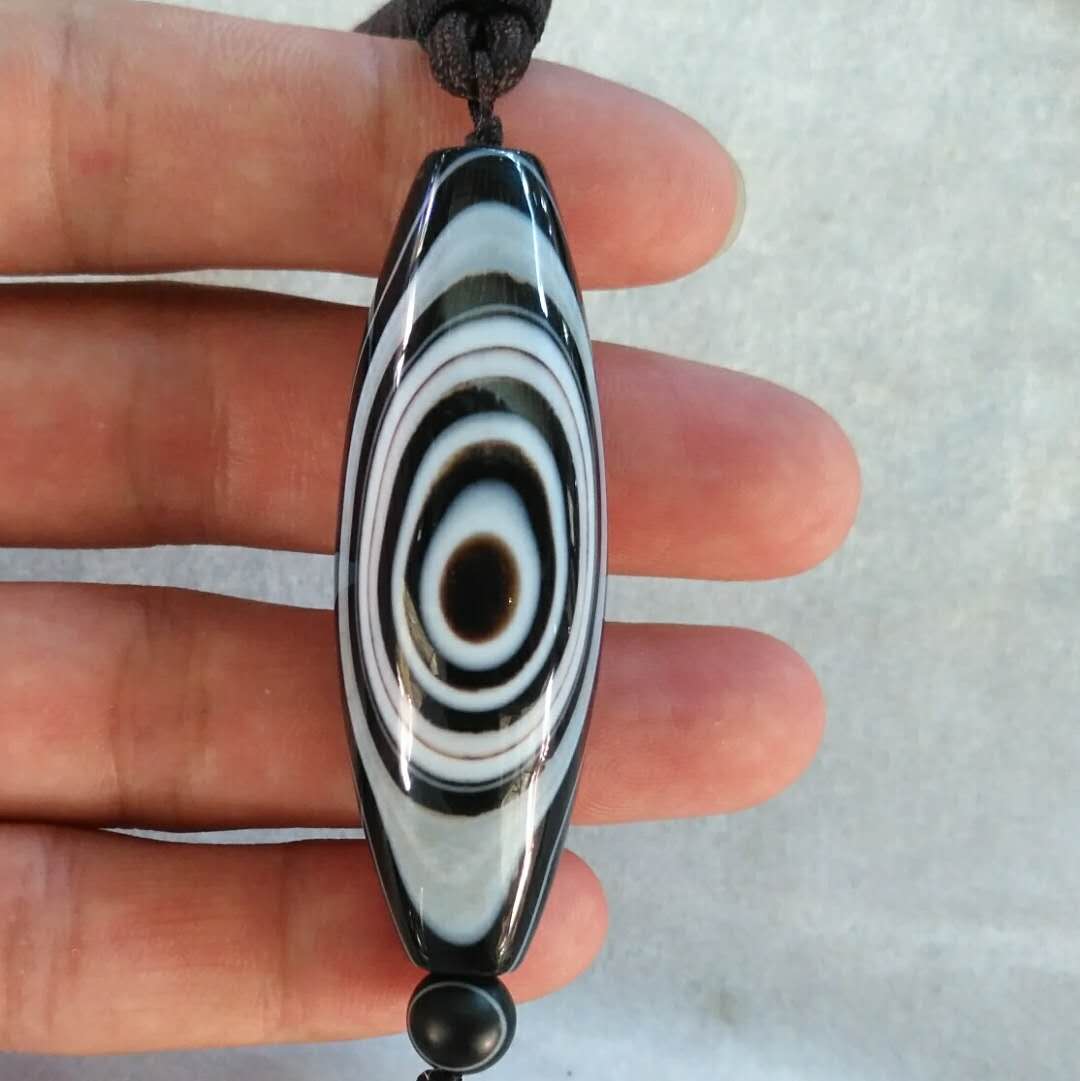 放漏了精品天眼天珠赖子吊坠尺寸约5919mm重