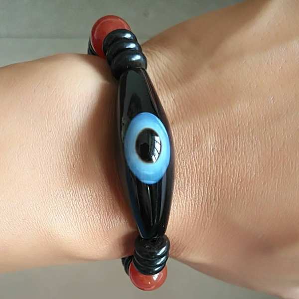 放漏了一线药师玛瑙天眼手串天眼尺寸约446