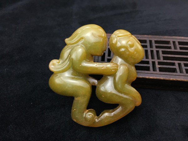 g712 乡下收来的性图腾后入式春宫图古董古玩古件