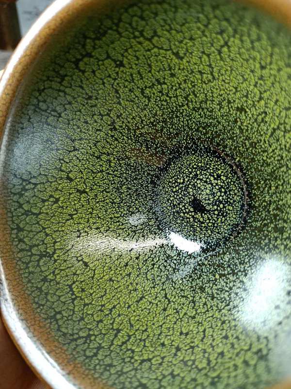 买家必读铁胎建窑建盏品名纯铁胎建盏鹧鸪束