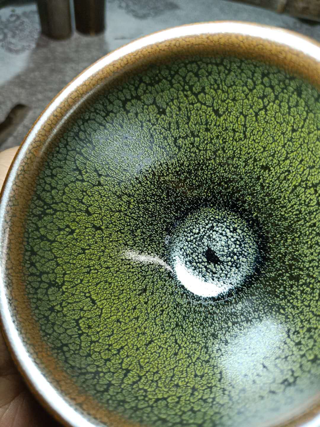 买家必读铁胎建窑建盏品名纯铁胎建盏鹧鸪束