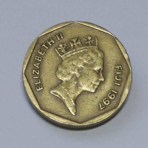 斐济高值一元硬币一枚.保真,假一赔十.有多枚.电话