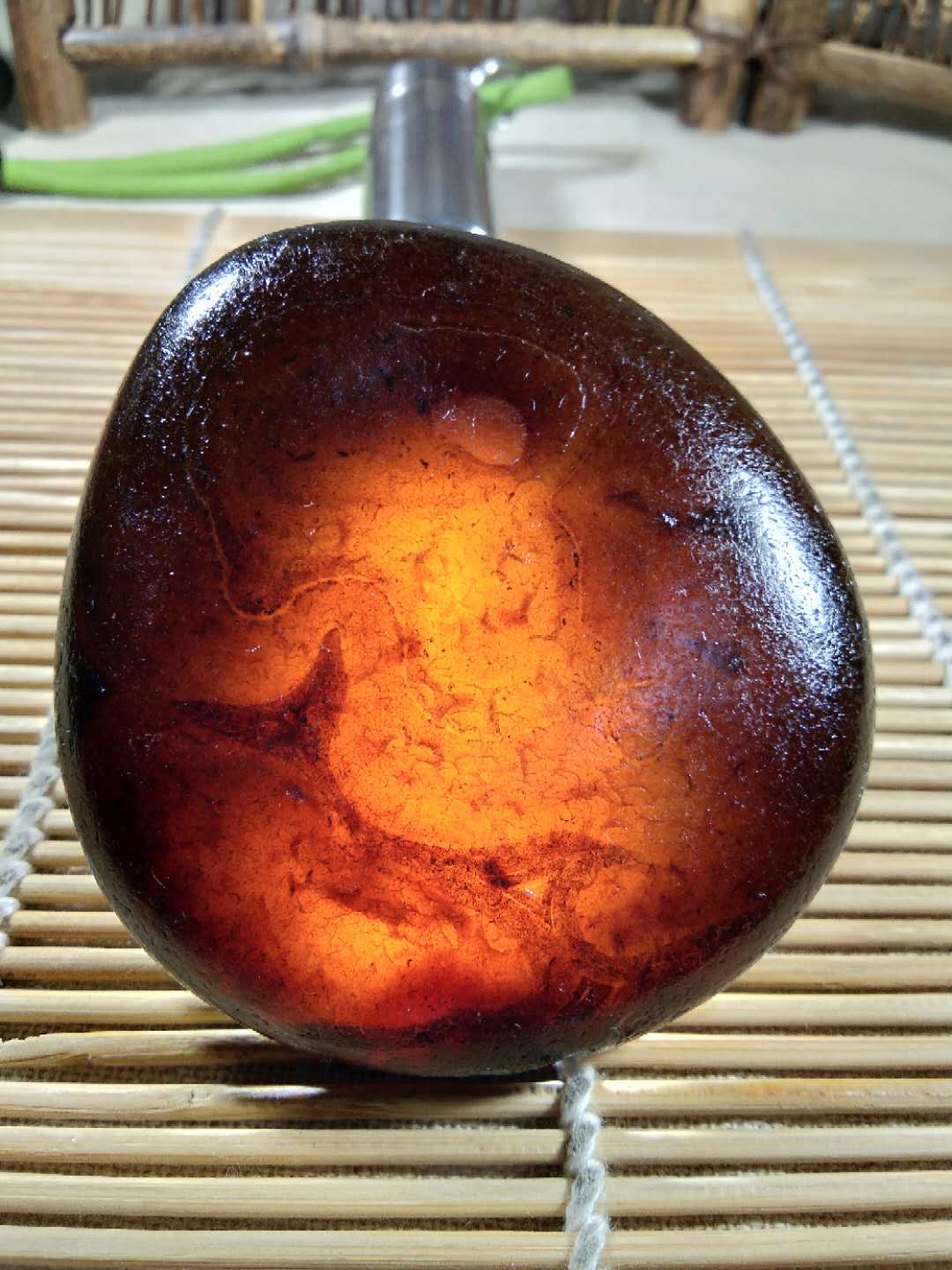 精品乌鸦皮玛瑙原石山有玉而