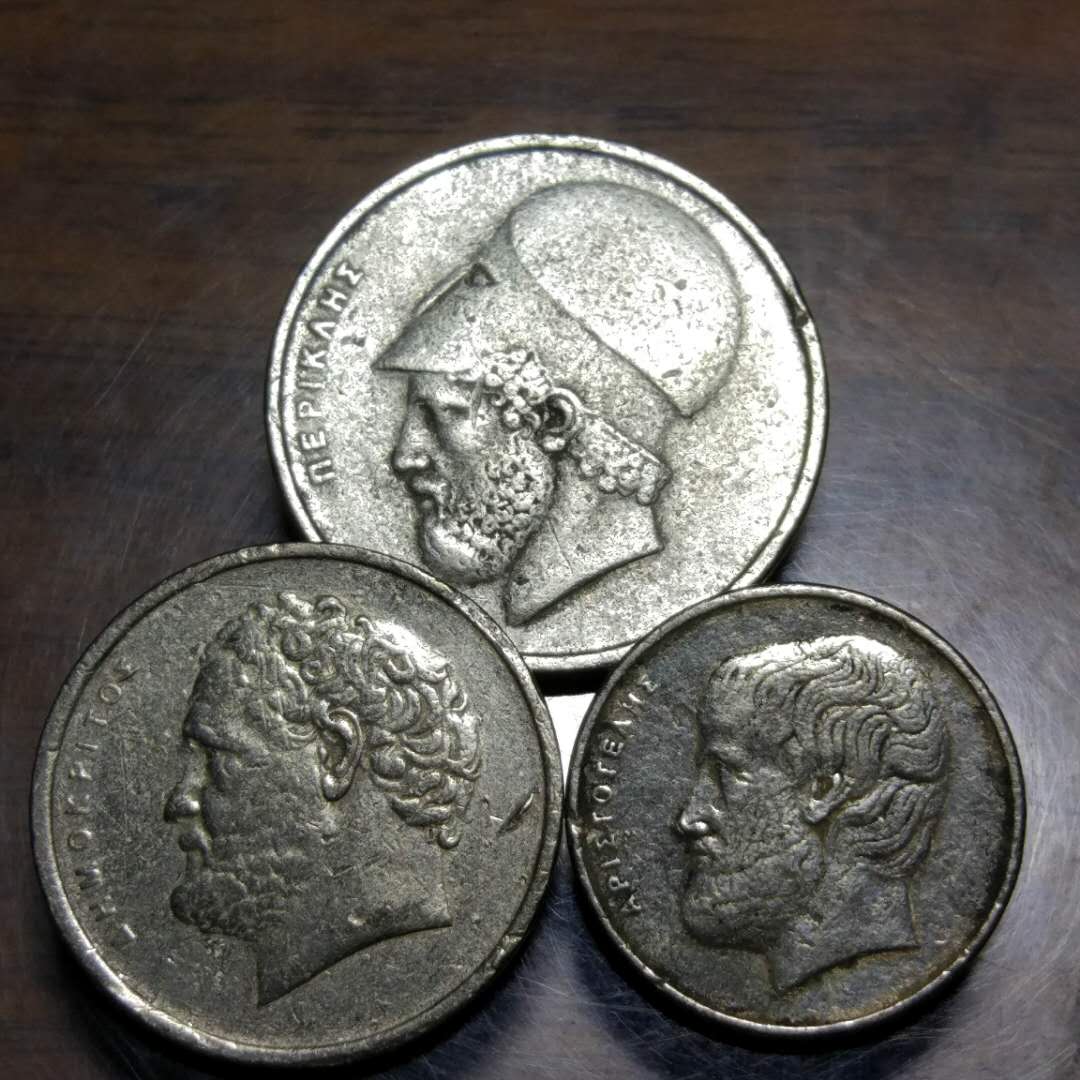 希腊硬币头像是谁图片
