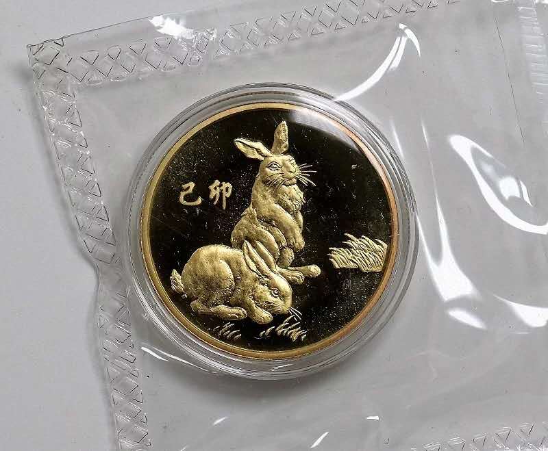 1999年兔年纪念币图片图片