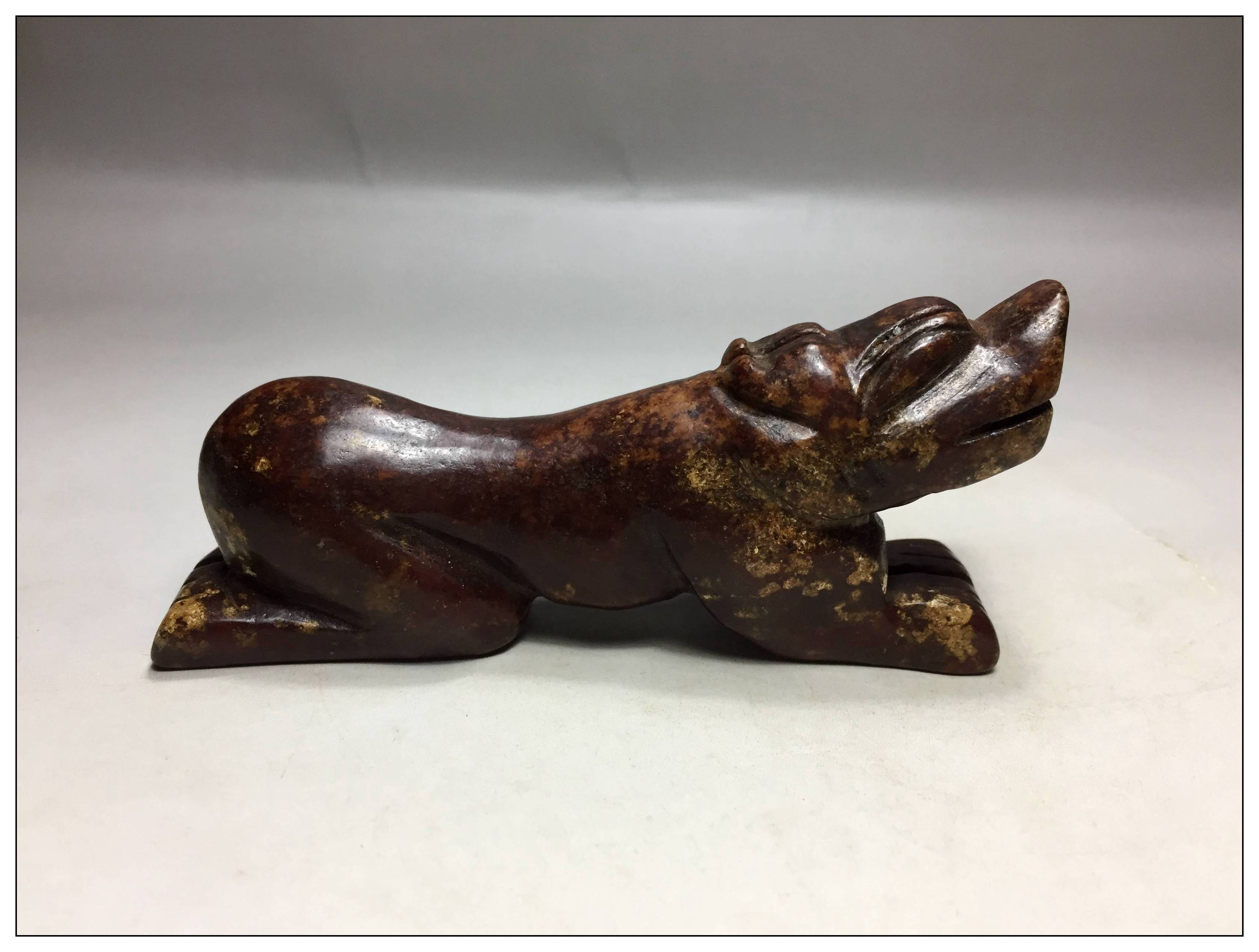 拍卖 其它 10 分享到: 6y142 农村收来的老玉兽 古玩收藏 杂项 高古玉