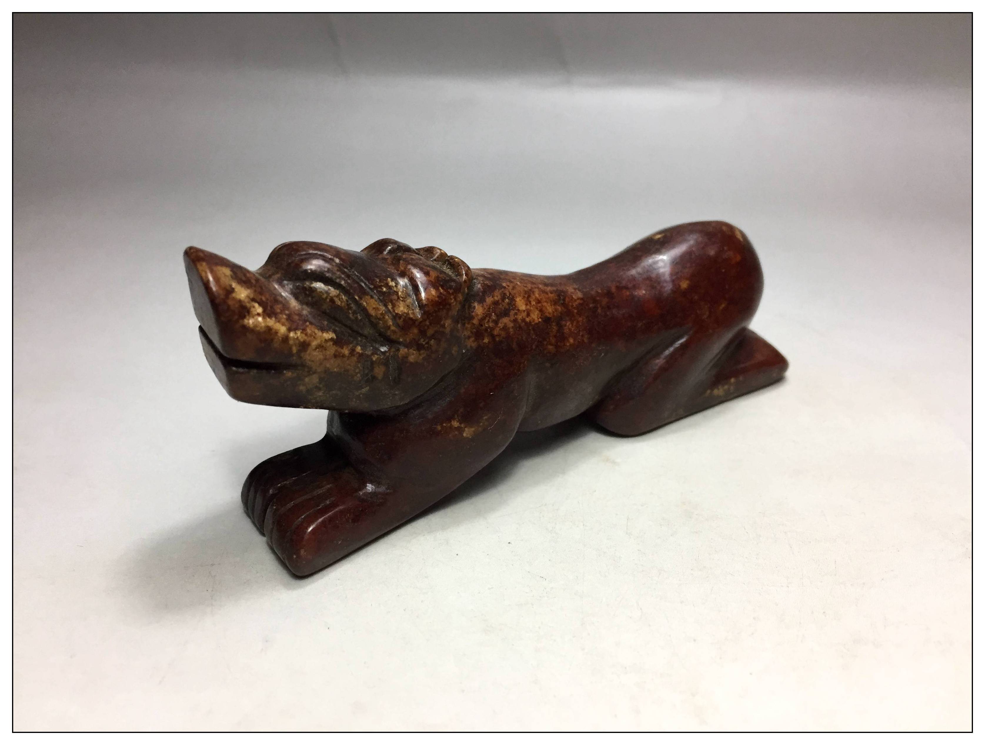 拍卖 其它 10 分享到: 6y142 农村收来的老玉兽 古玩收藏 杂项 高古玉