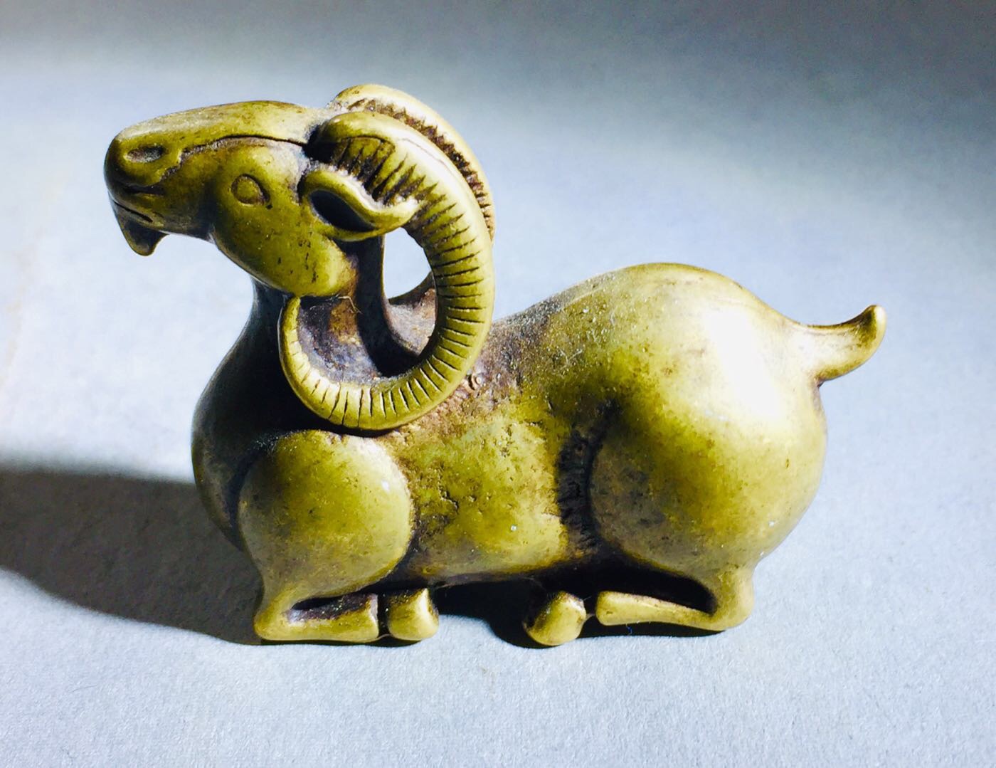 铜羊〖纯老铜〗长:49mm