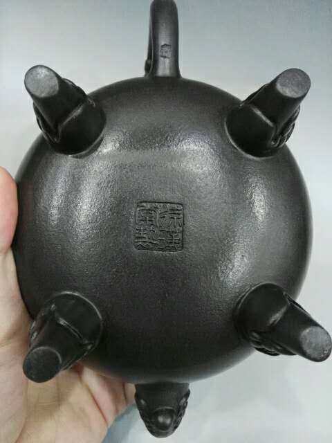 早年旧藏紫砂壶一把品相见图底款徐汉棠此壶采用