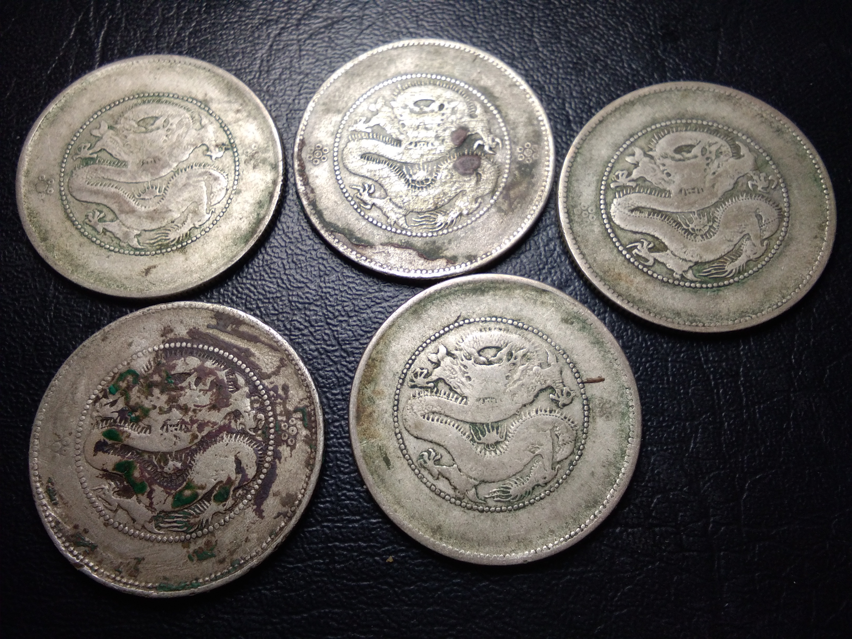 云南半圆龙五个.