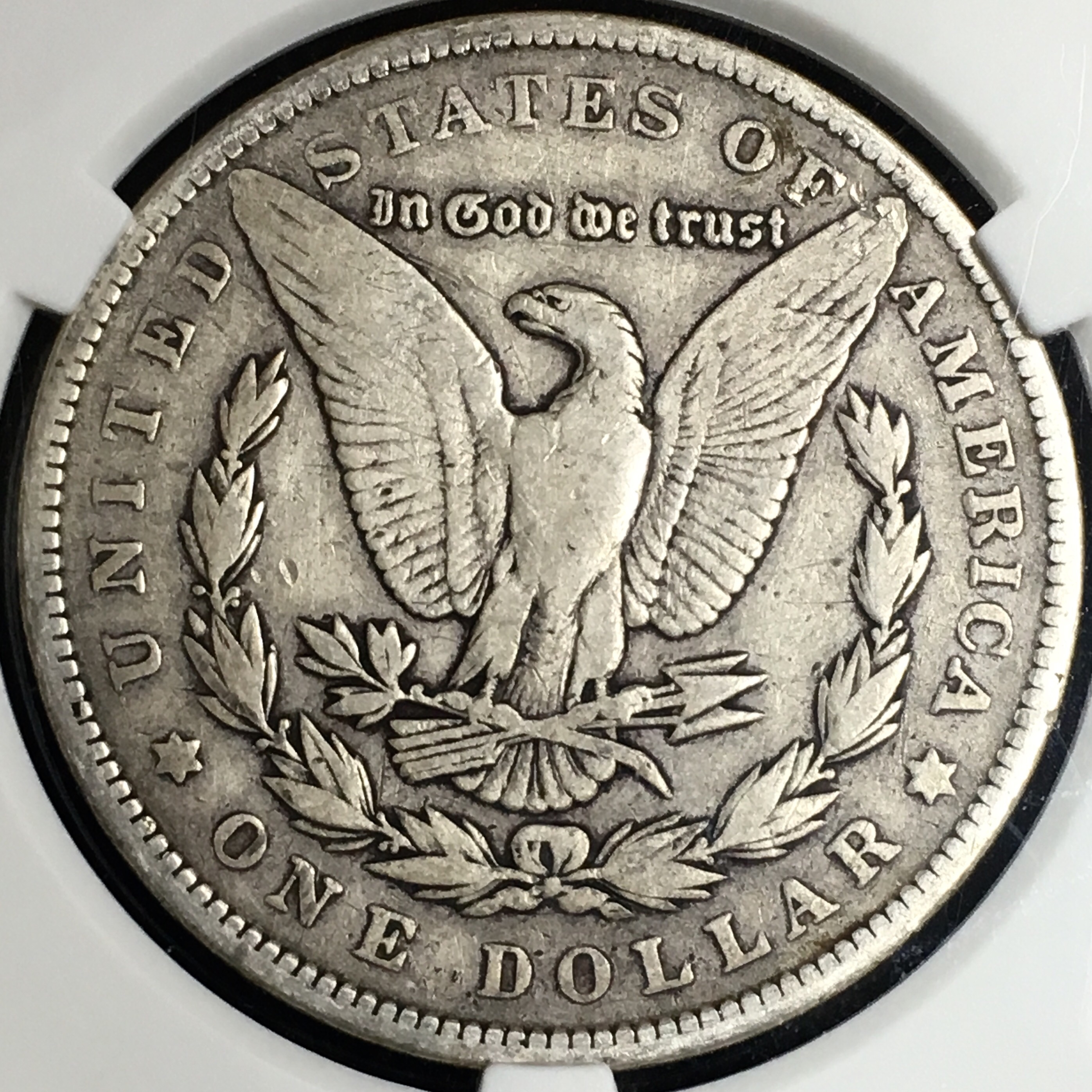 早期美国摩根壹圆银币 俗称大妹